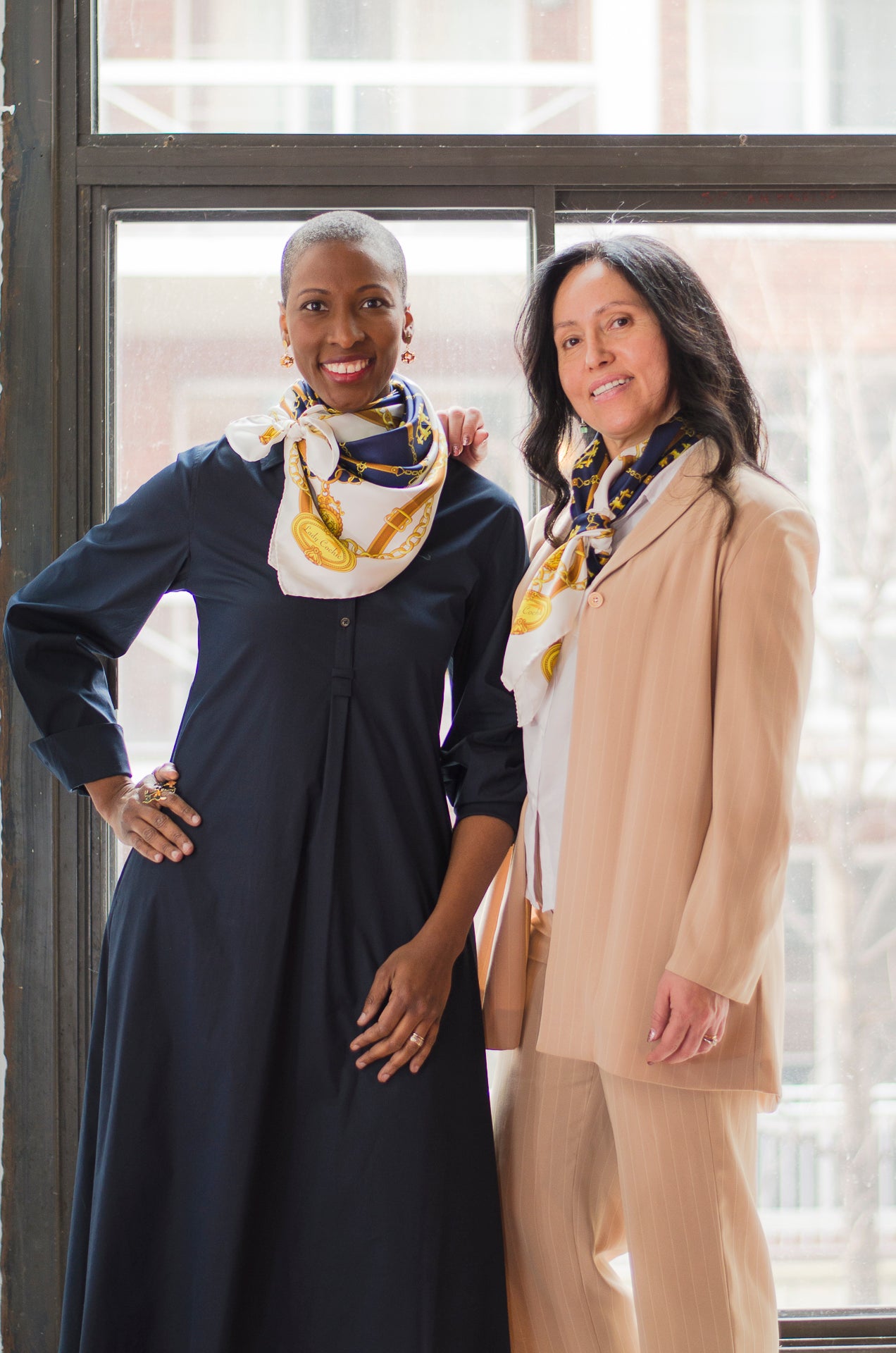 New at COCHIC: Les Médaillons Silk Foulard!