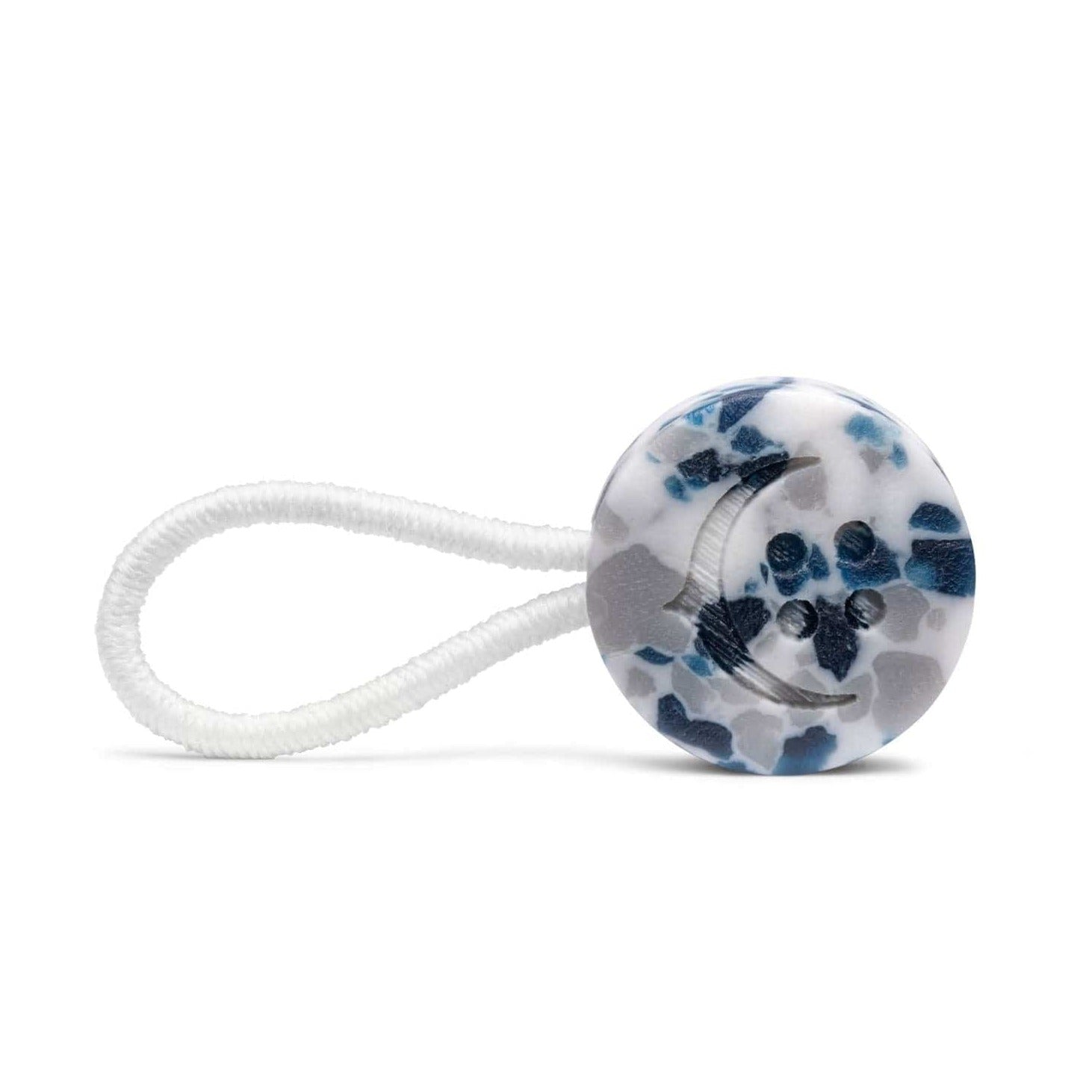 Recycled Plastic Shirt Collar Extender - Gray and Blue - Front