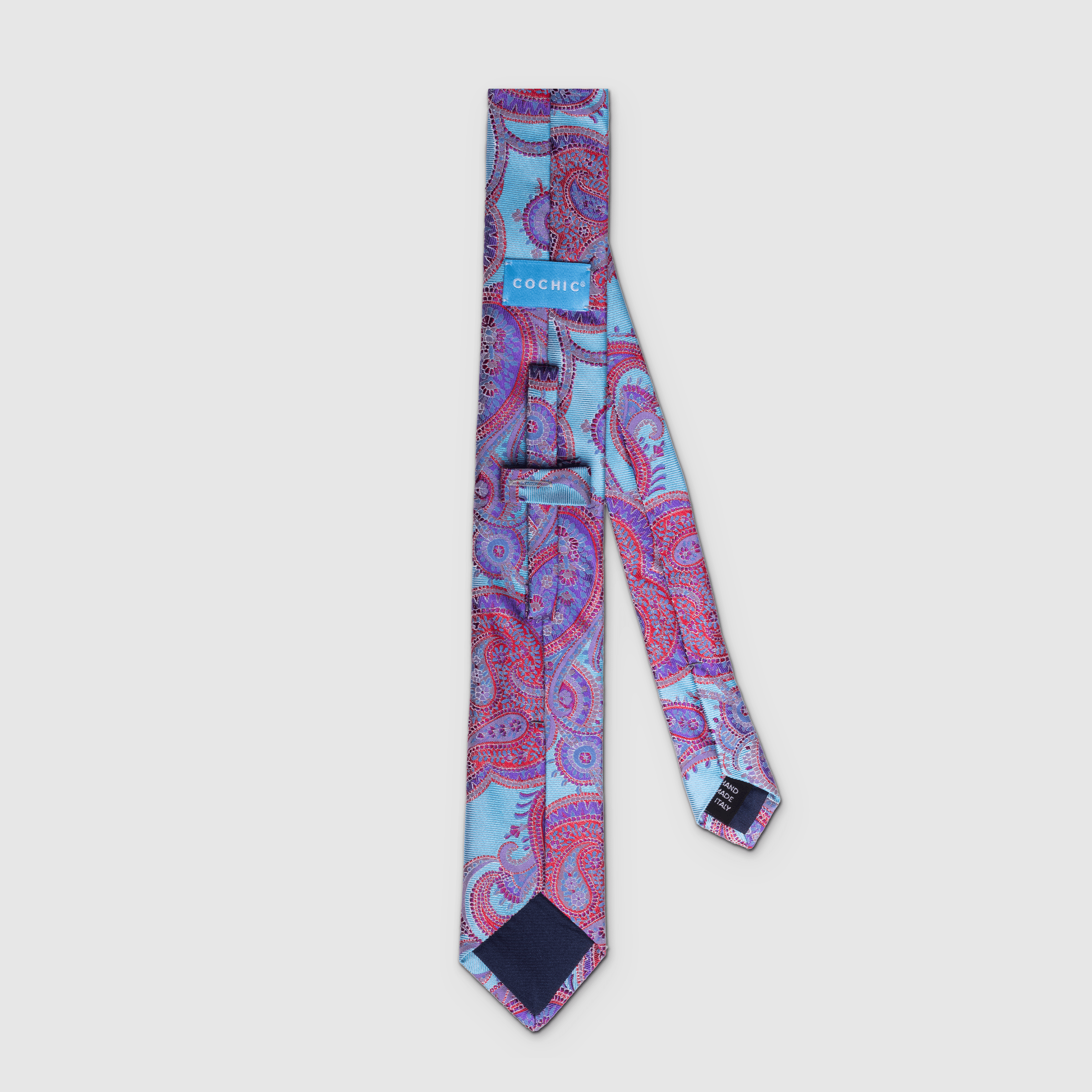 CRAVATE MOGADOR BLEU CHIC - SLIM