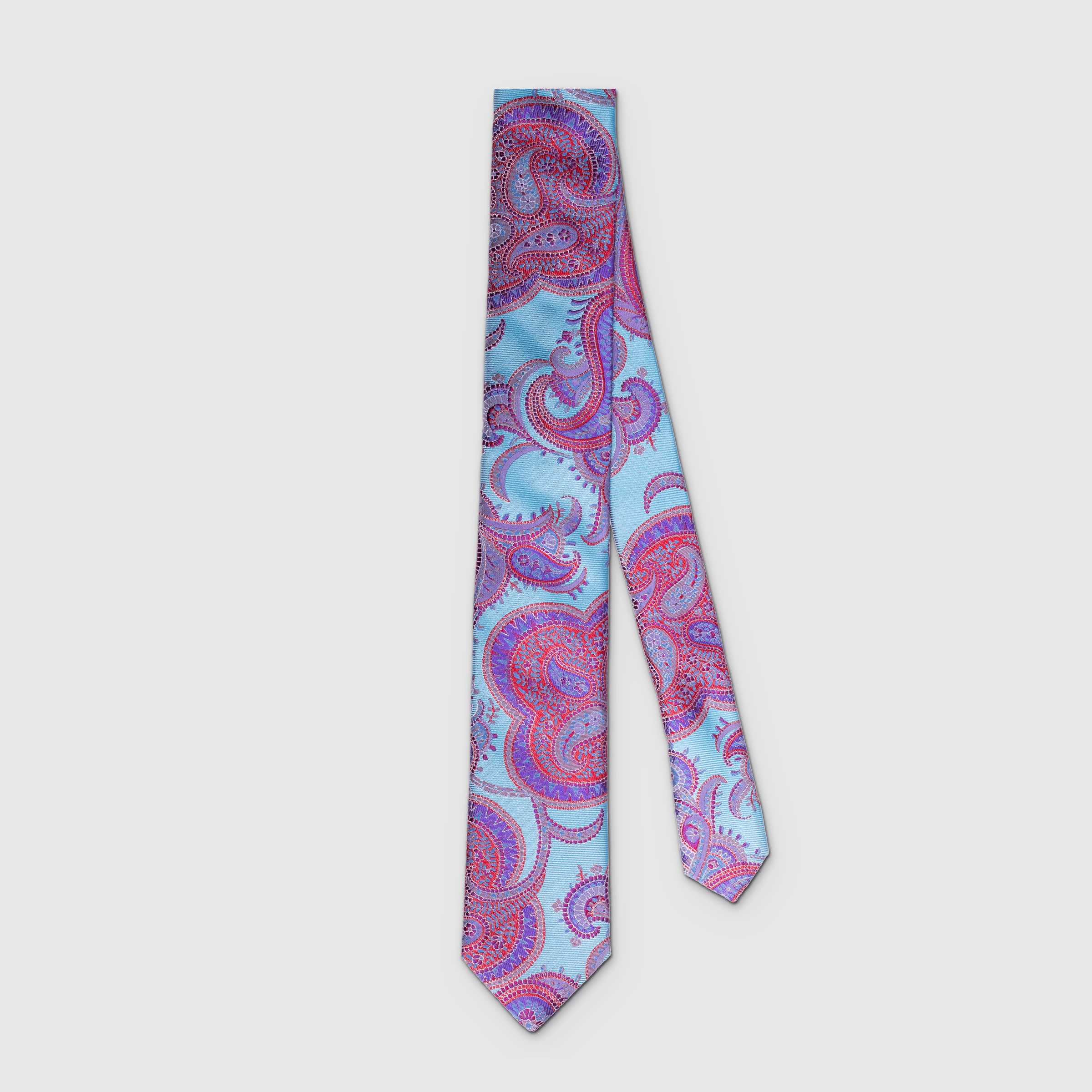 CRAVATE MOGADOR BLEU CHIC - SLIM