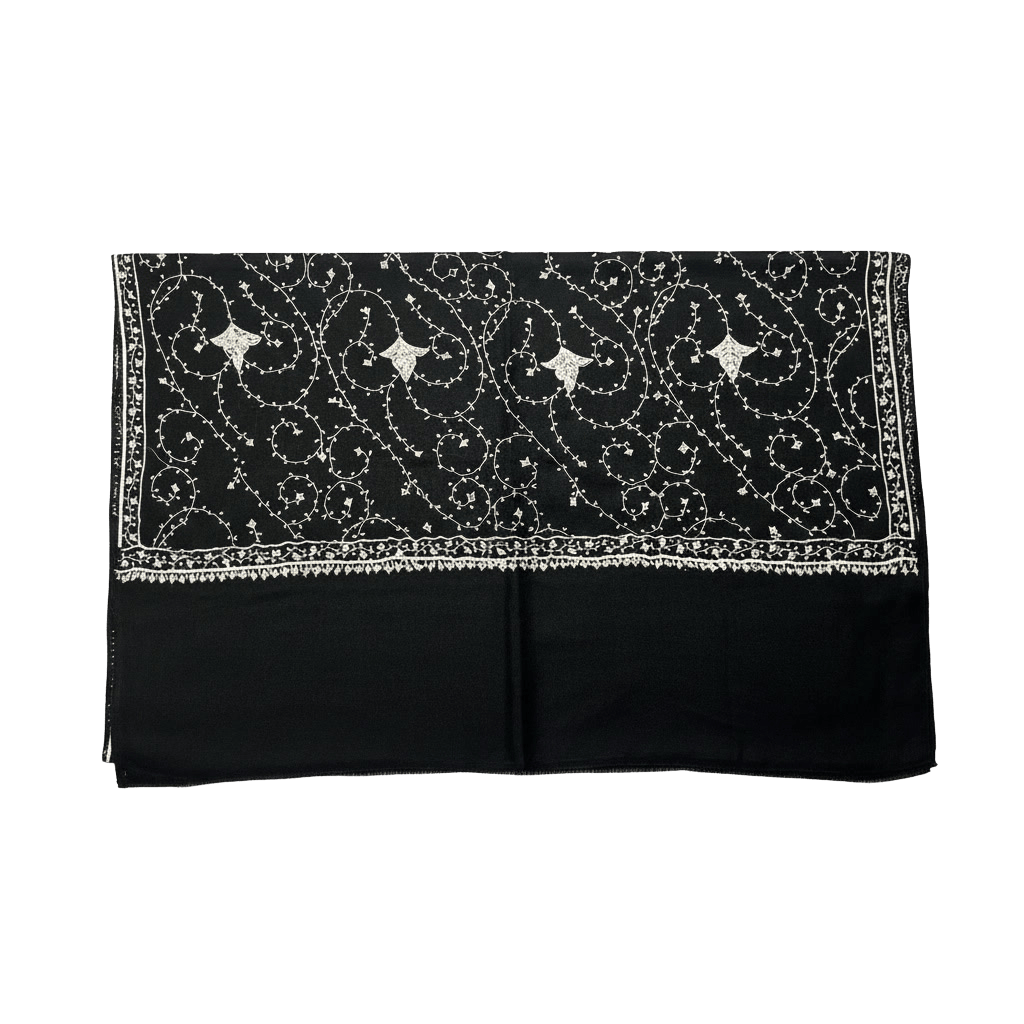 CASHMERE FINE WOOL SHAWL - HALA