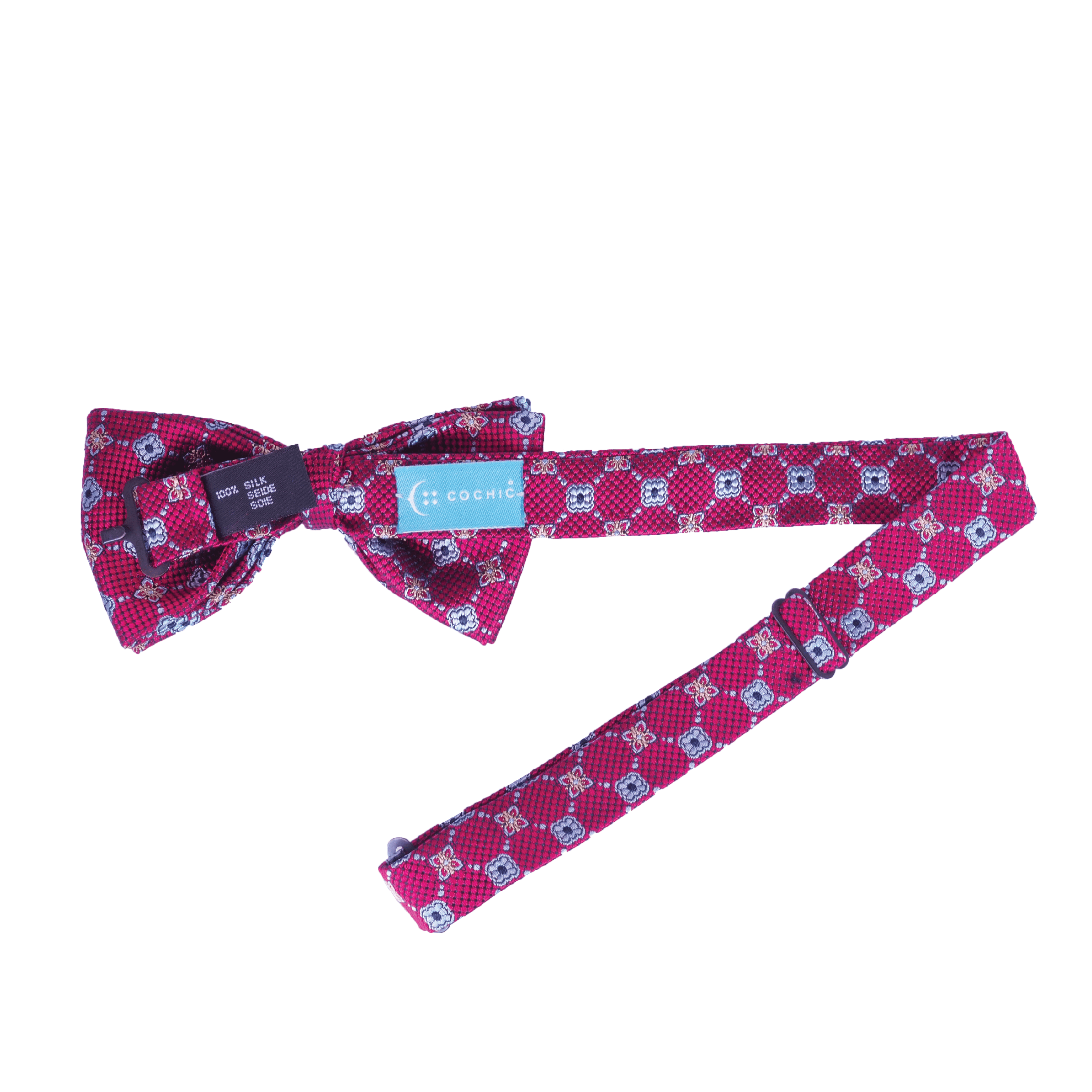 NOEUD PAPILLON SYMPHONIE À PÉTALES DE RUBIS