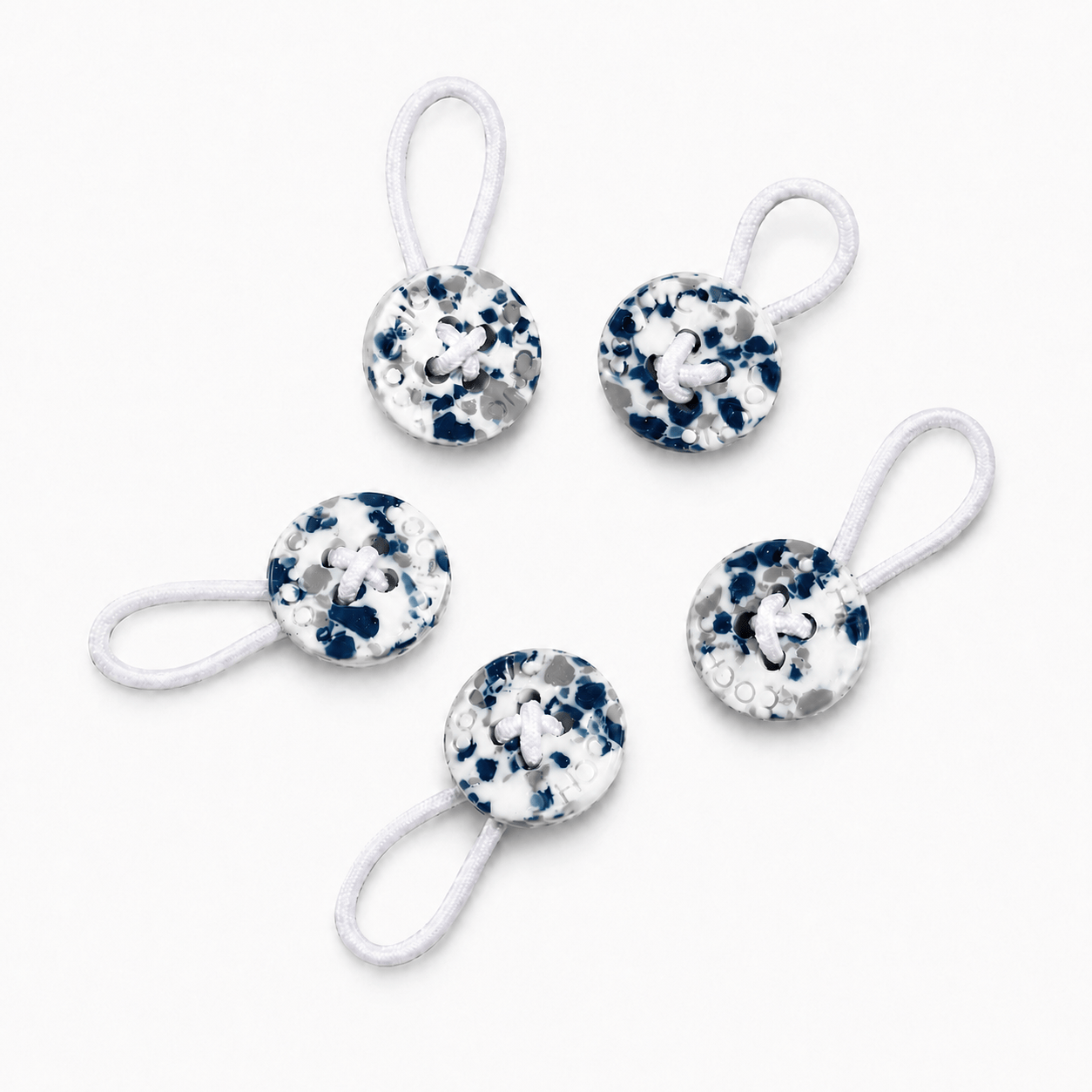 UPCYCLED PLASTIC COLLAR EXTENDER - LIGHT BLUE (5PCS)