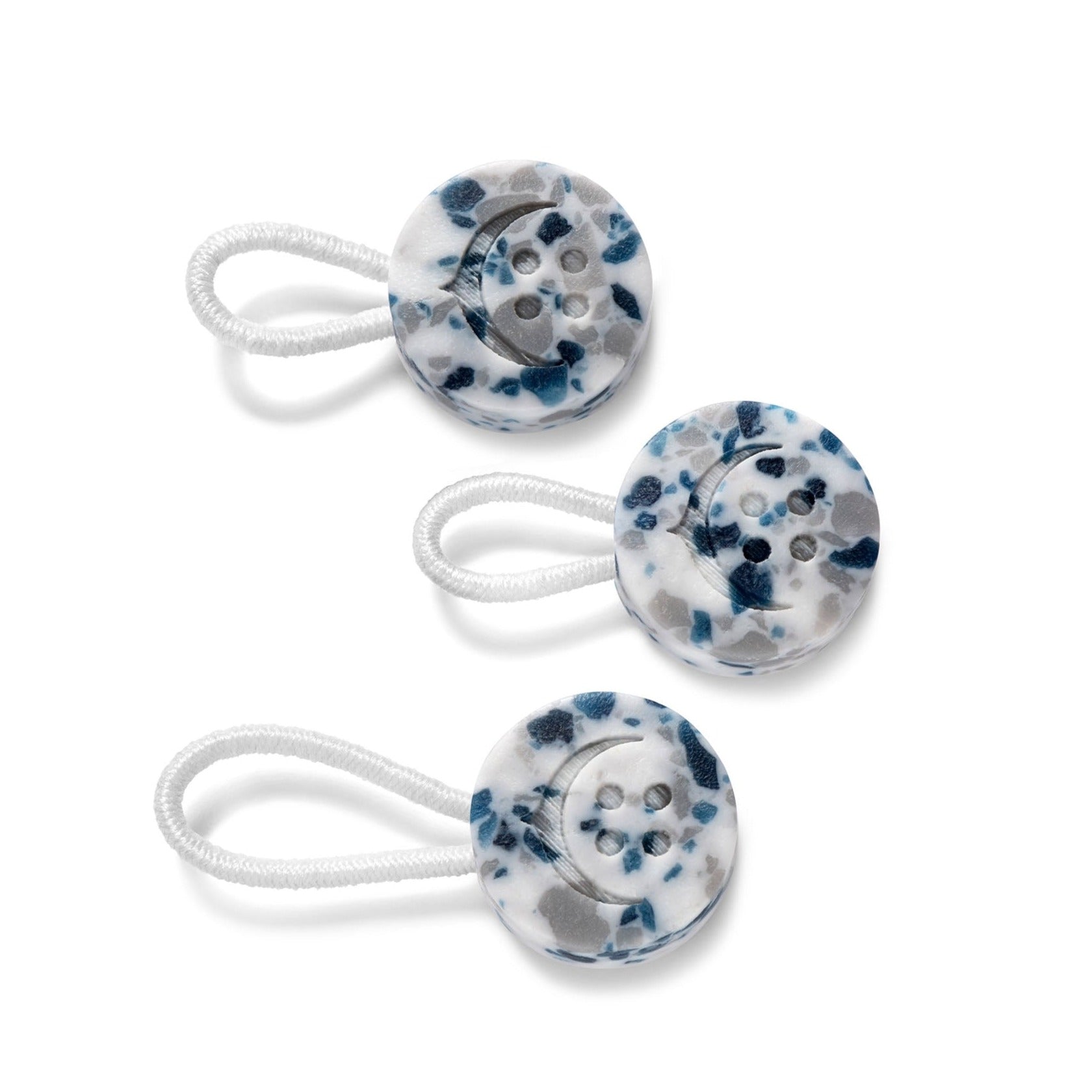 Recycled Plastic Shirt Collar Extender - Gray and Blue - Main