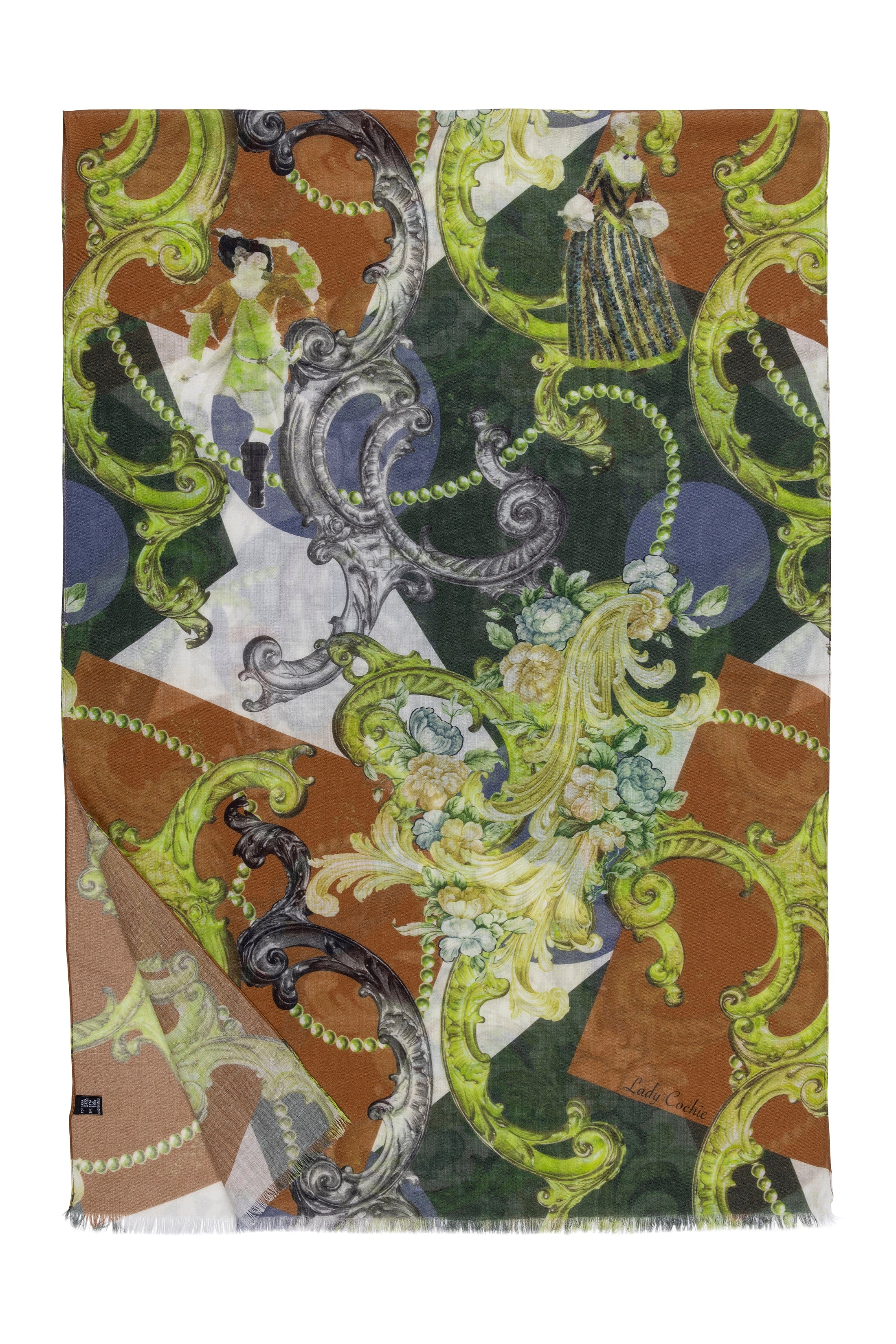 FOULARD EN SOIE- MARIE CURIE