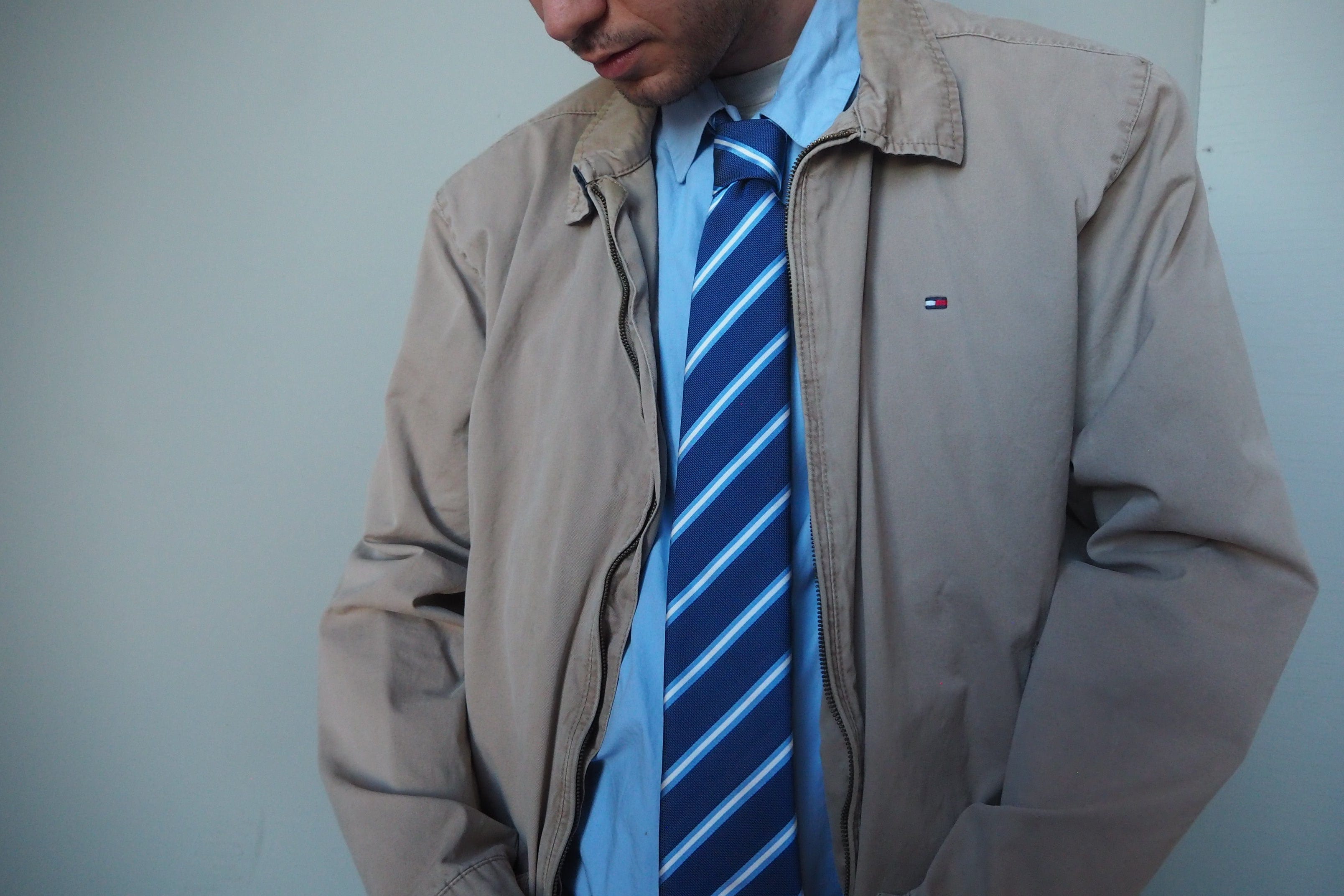 CRAVATE JÉRÉMY BLEUE - SLIM