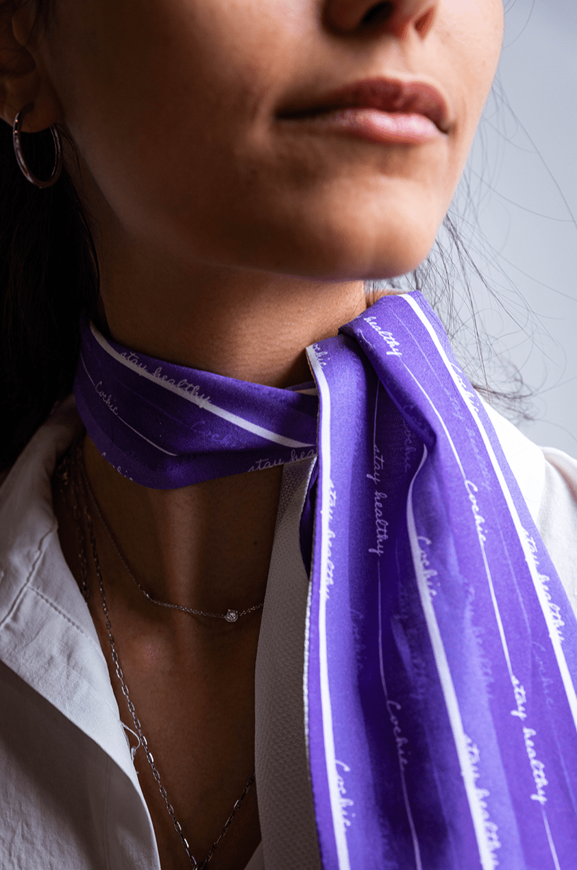 Women "Stay Healthy" Foulards - Antibacterial