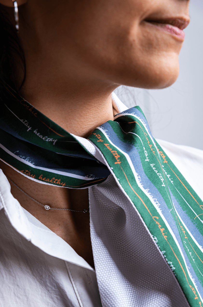 Women "Stay Healthy" Foulards - Antibacterial