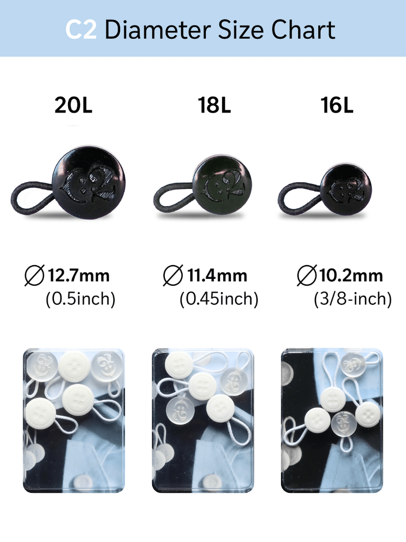 C2 WHITE EXTENDERS (5 PCS)