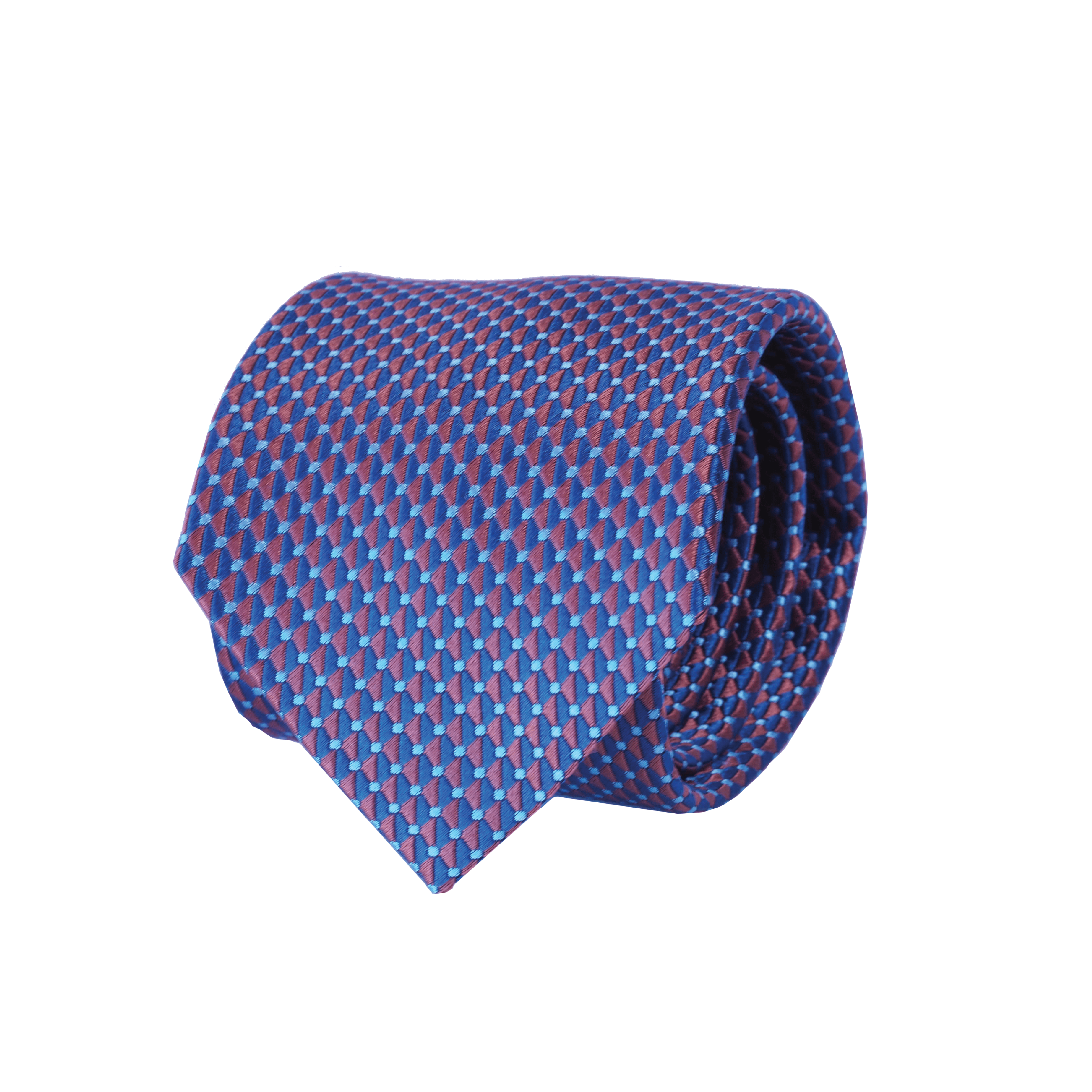 CRAVATE CLASSIQUE POUSSIÈRE D'ÉTOILE- BLEU MARIN (100 % SOIE)