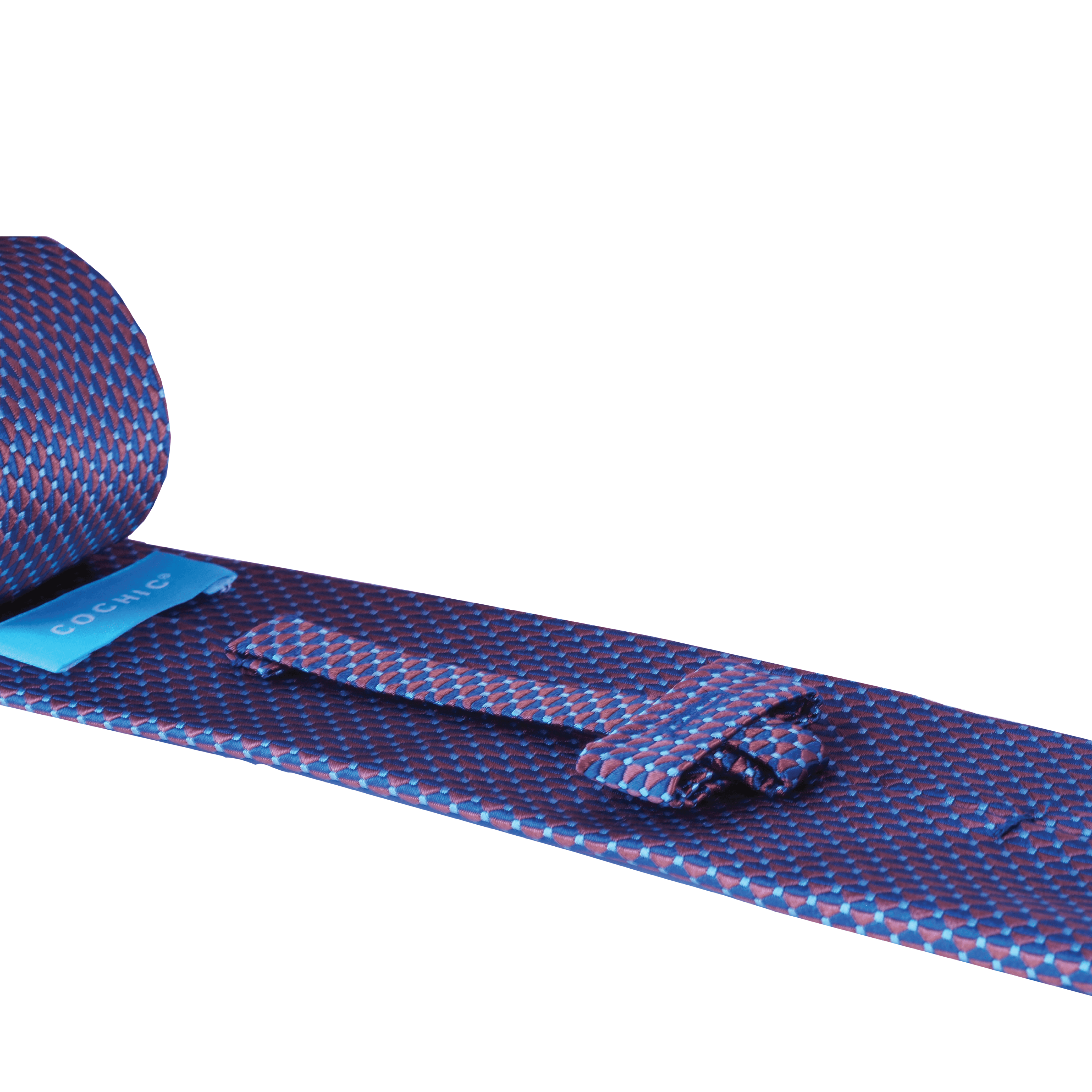 CRAVATE CLASSIQUE POUSSIÈRE D'ÉTOILE- BLEU MARIN (100 % SOIE)