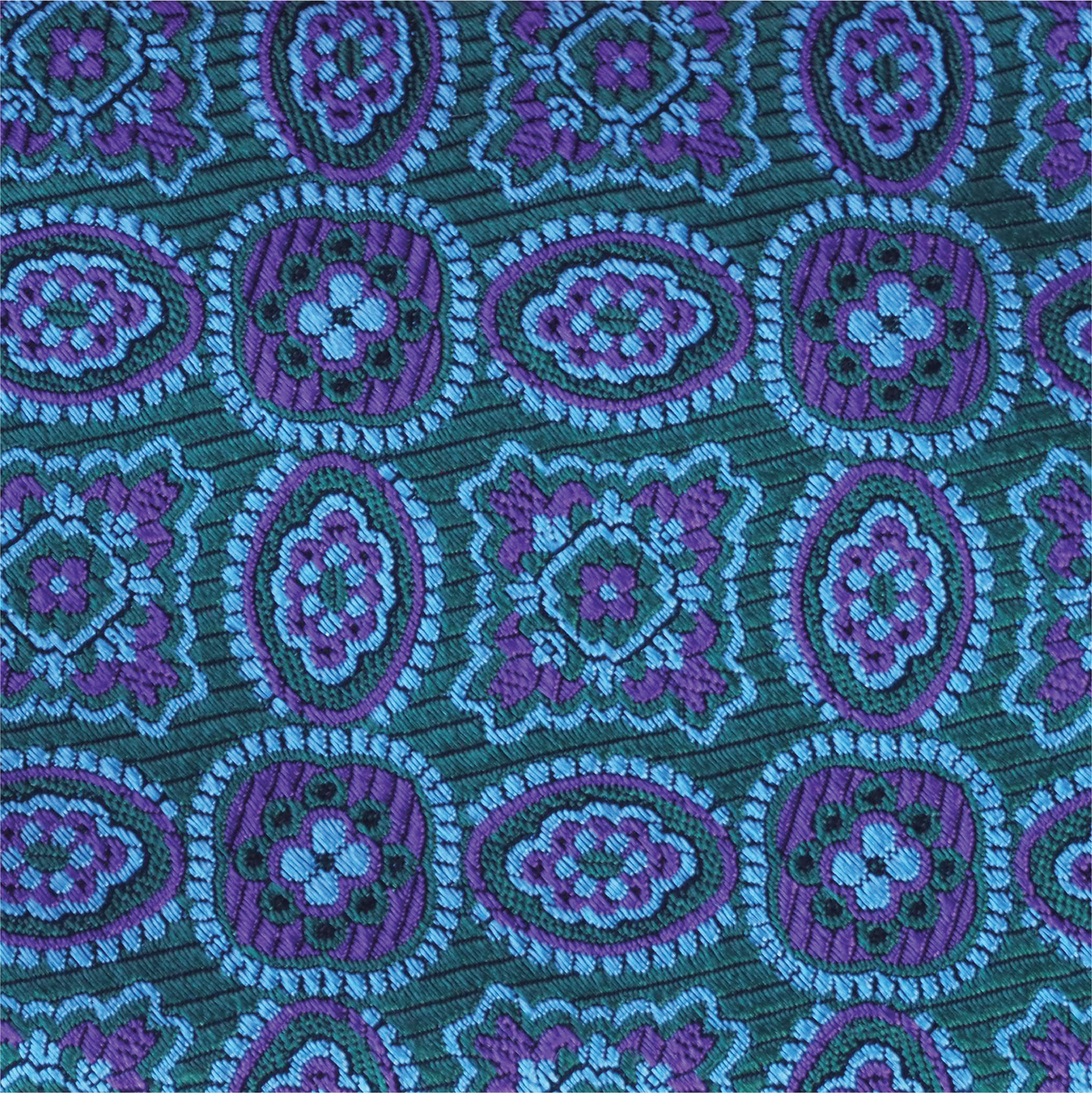 CRAVATE CLASSIQUE FLEURS VERDOYANTES