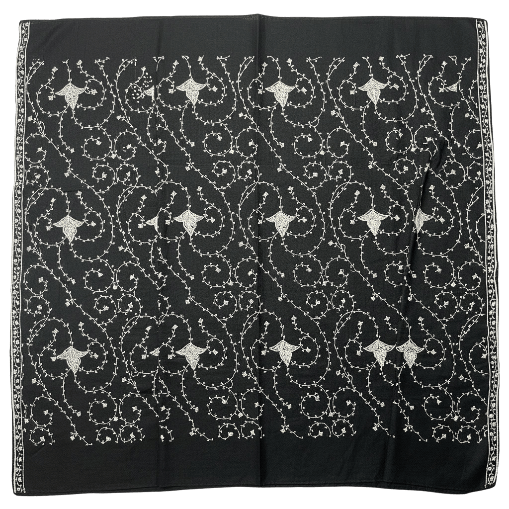 CASHMERE FINE WOOL SHAWL - HALA