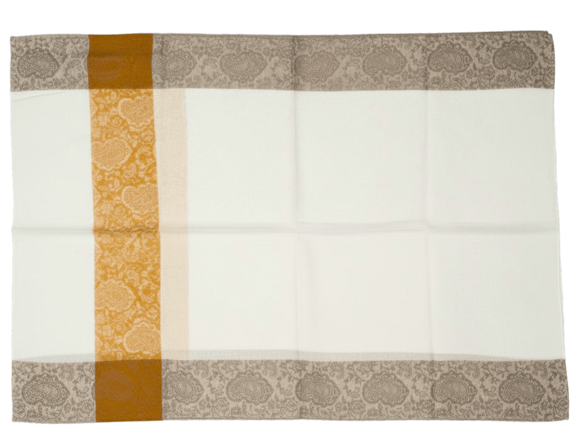 CASHMERE FINE WOOL SHAWL - ZAHIRA