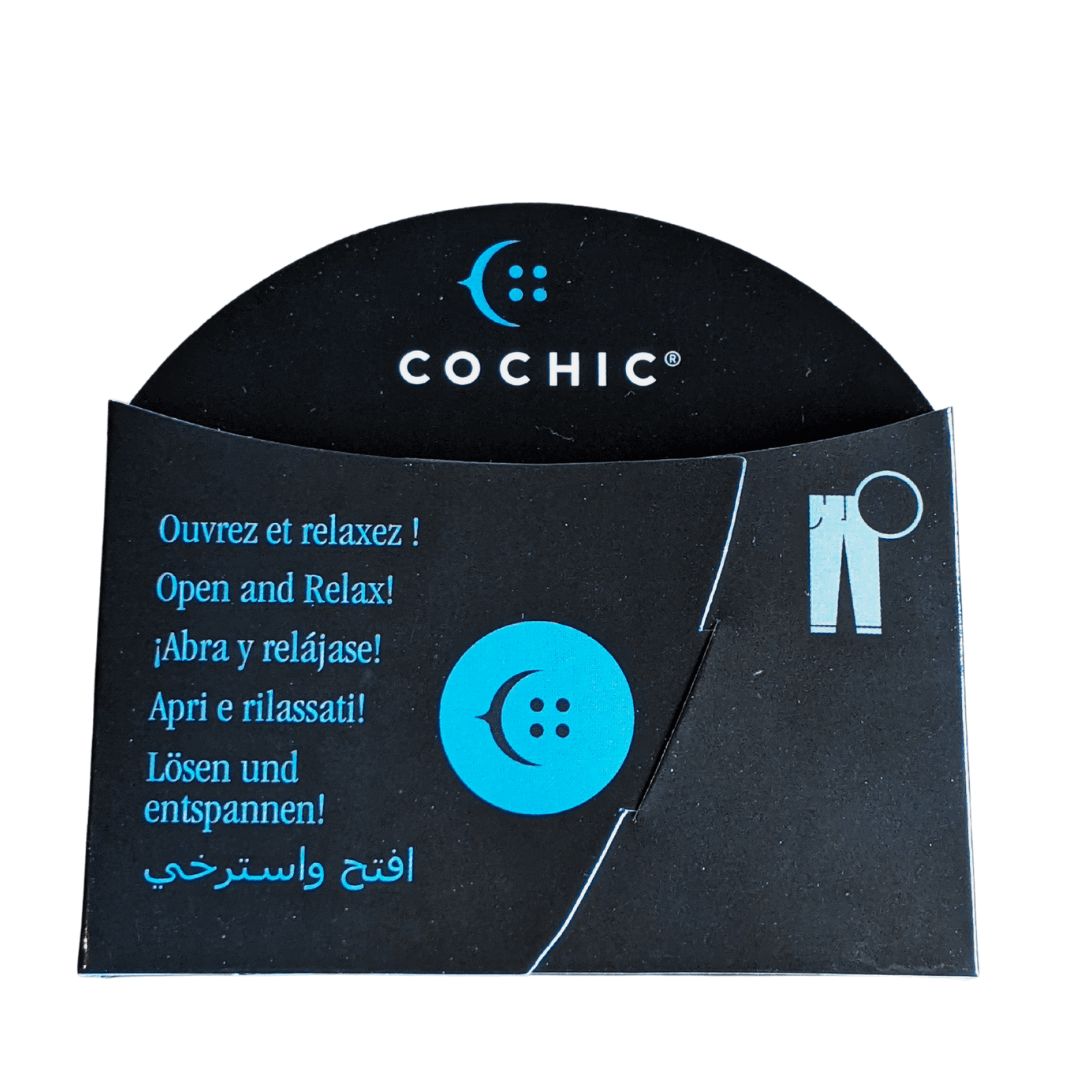 top view of waist extender package