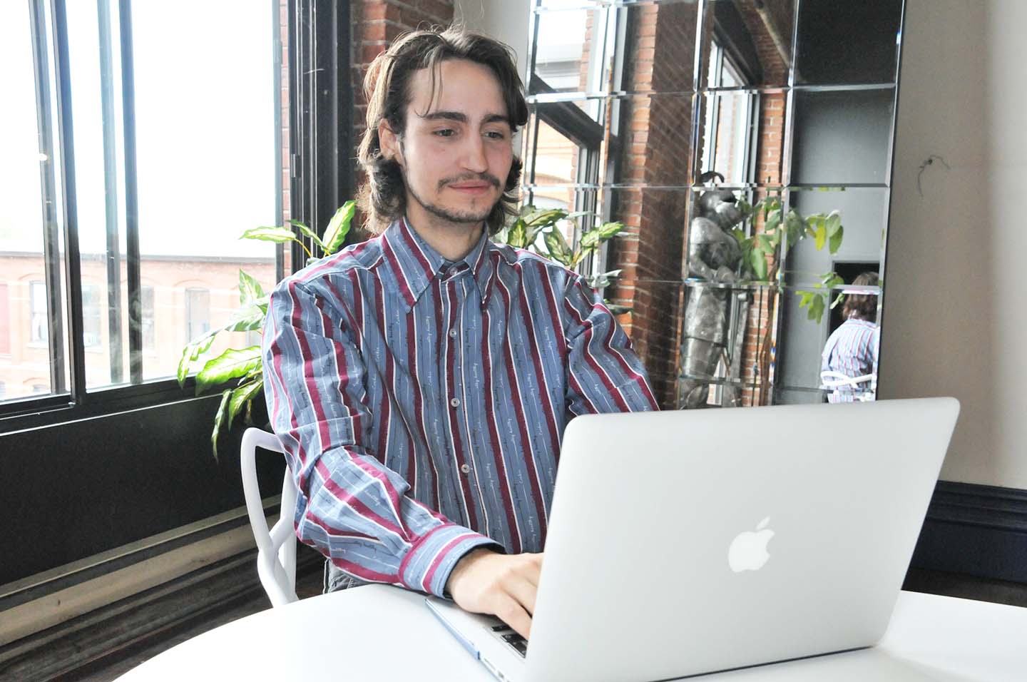 Chemise habillée à carreaux