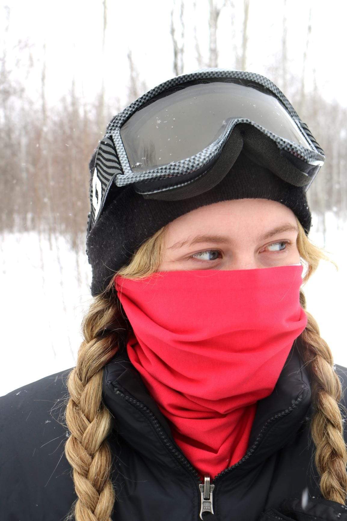 Antibacterial Face Mask & Neck Gaiter - Half Balaclava - Multiple Colors