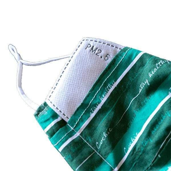 “Stay Healthy” 99.9% Antibacterial Mask - Eden - Cochic