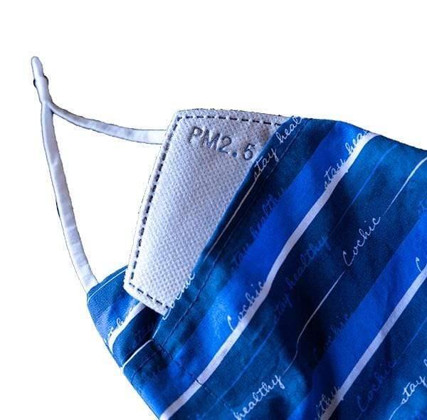 “Stay Healthy” 99.9% Antibacterial Mask - Poseidon - Cochic