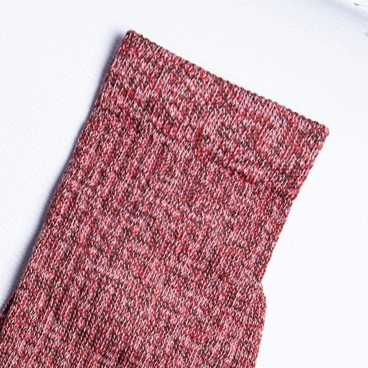 Organic Cotton Comfortable Socks - Raspberry - Cochic