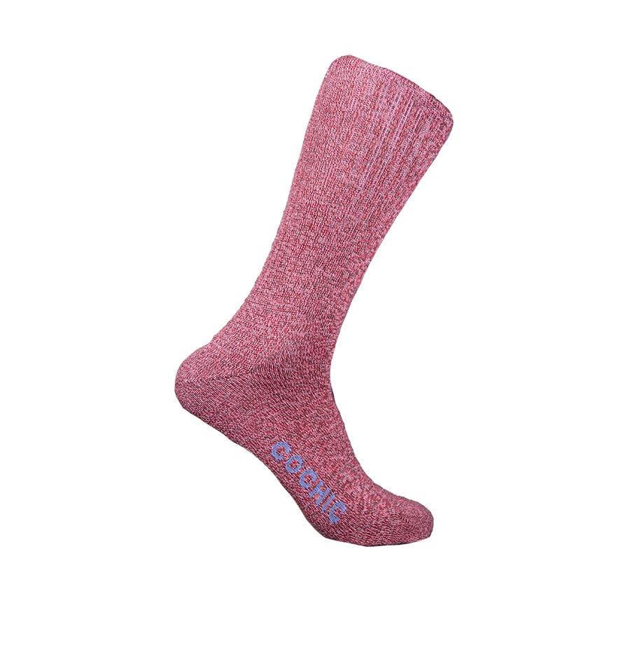Organic Cotton Comfortable Socks - Raspberry - Cochic