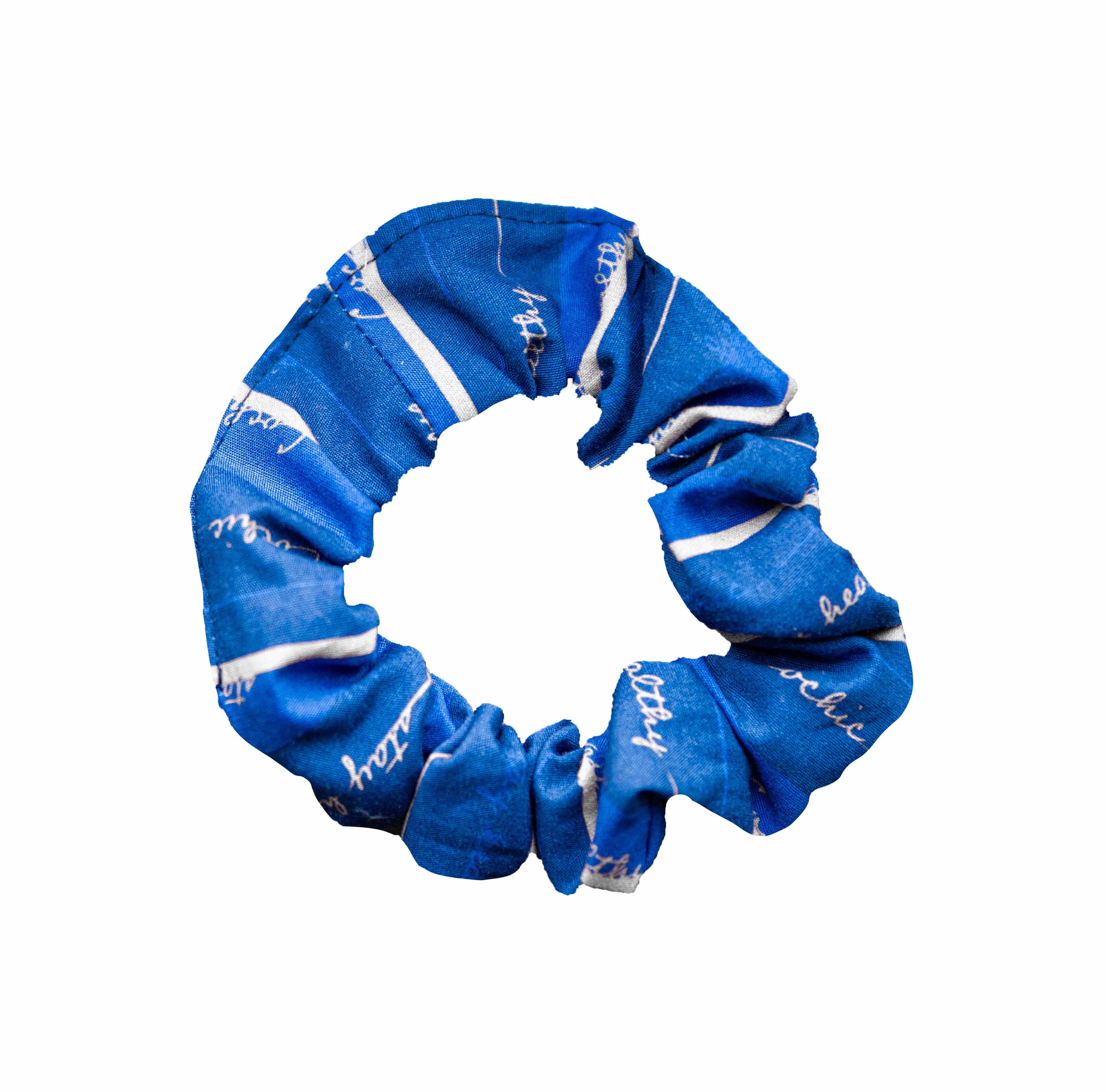 Antibacterial Cotton Hair Tie - Poseidon - Cochic