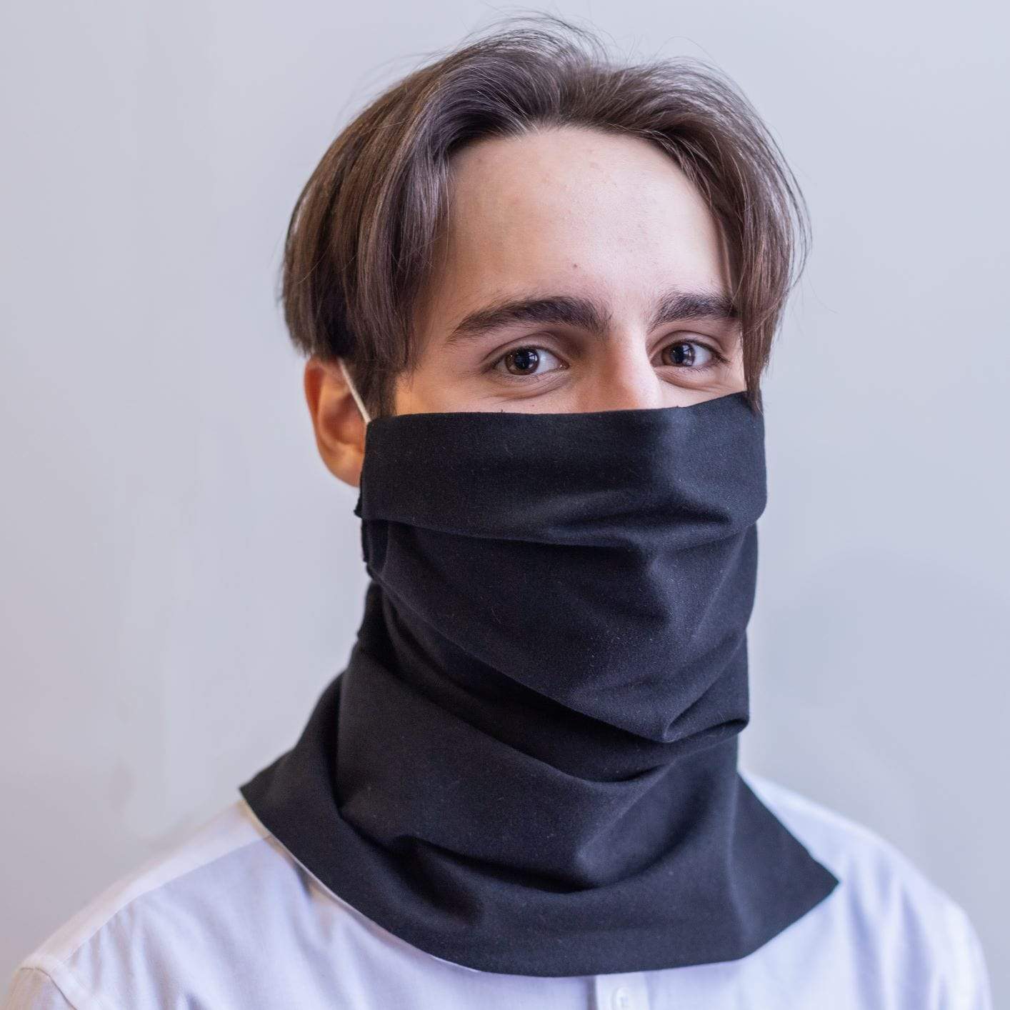 Antibacterial Face Mask & Neck Gaiter - Half Balaclava - Multiple Colors