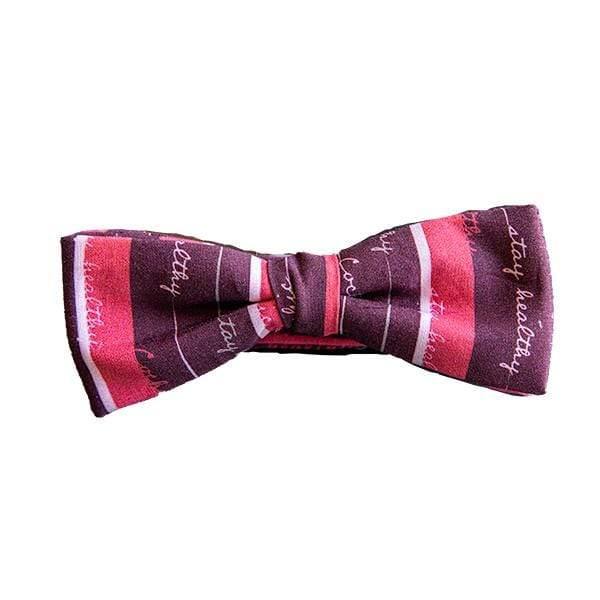 "Stay Healthy" - Bow Tie - Antibacterial Cotton - Cochic
