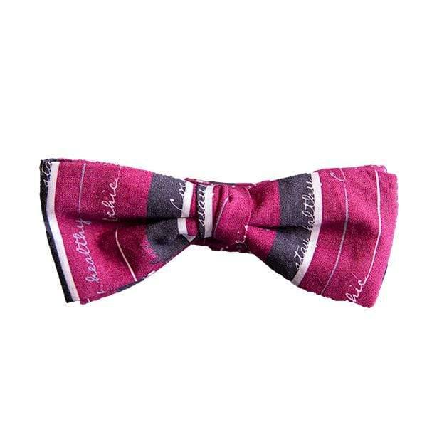 "Stay Healthy" - Bow Tie - Antibacterial Cotton - Cochic