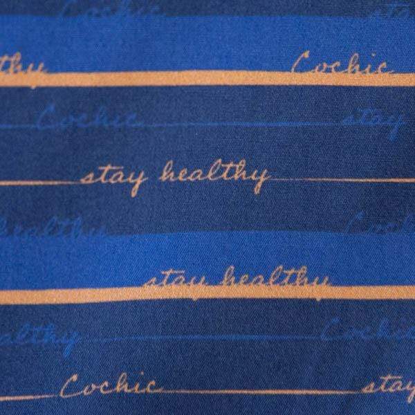 « Stay Healthy » Blush bag