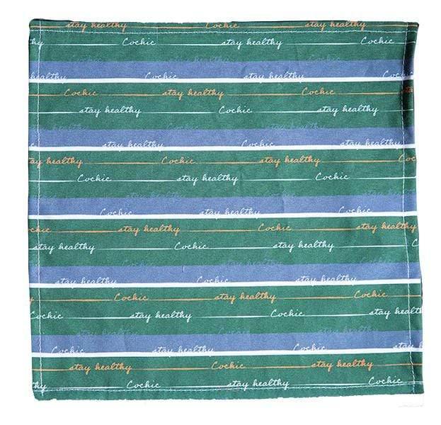 "Stay Healthy" - Pocket Square - Antibacterial Cotton - Cochic