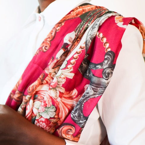 FOULARD EN SOIE- FLORENCE NIGHTINGALE