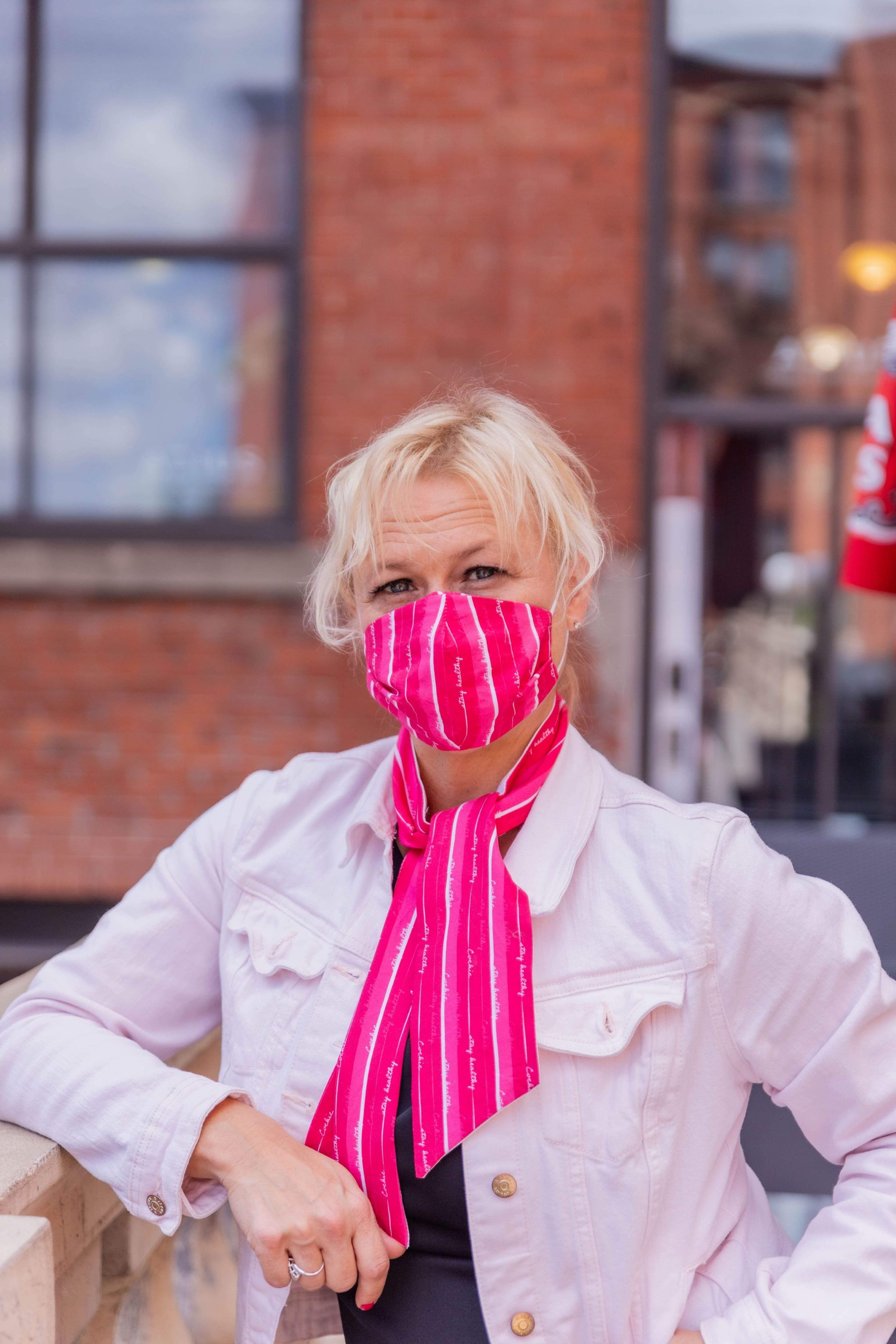 Sophie's Top Picks: “Stay Healthy” 99.9% Antibacterial Mask - Jazzy - Cochic