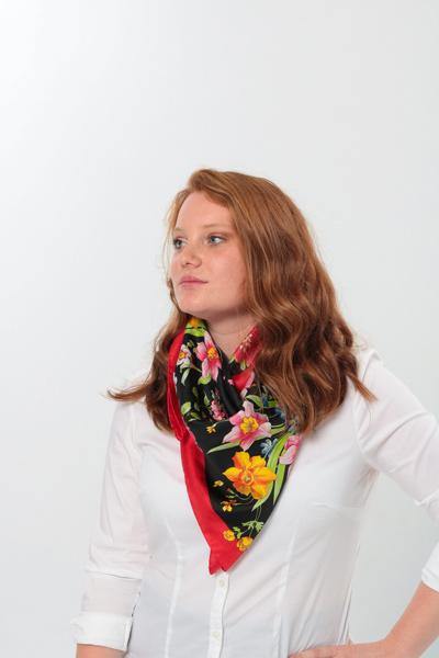 Les Jardins Fiorito – Silk Foulard - Cochic
