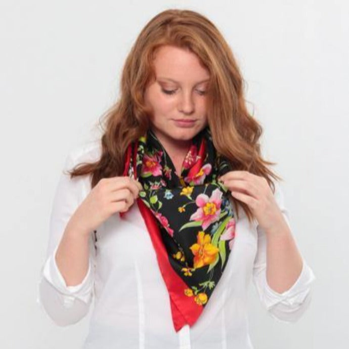 Les Jardins Fiorito – Silk Foulard - Cochic