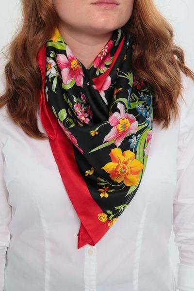 Les Jardins Fiorito – Silk Foulard - Cochic