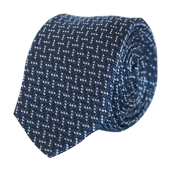 MODERN SWING TIE BLUE NAVY - SKINNY - Cochic