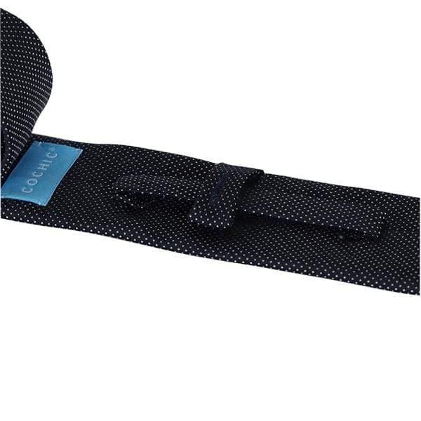 GIANCARLO NAVY TIE - SKINNY - Cochic