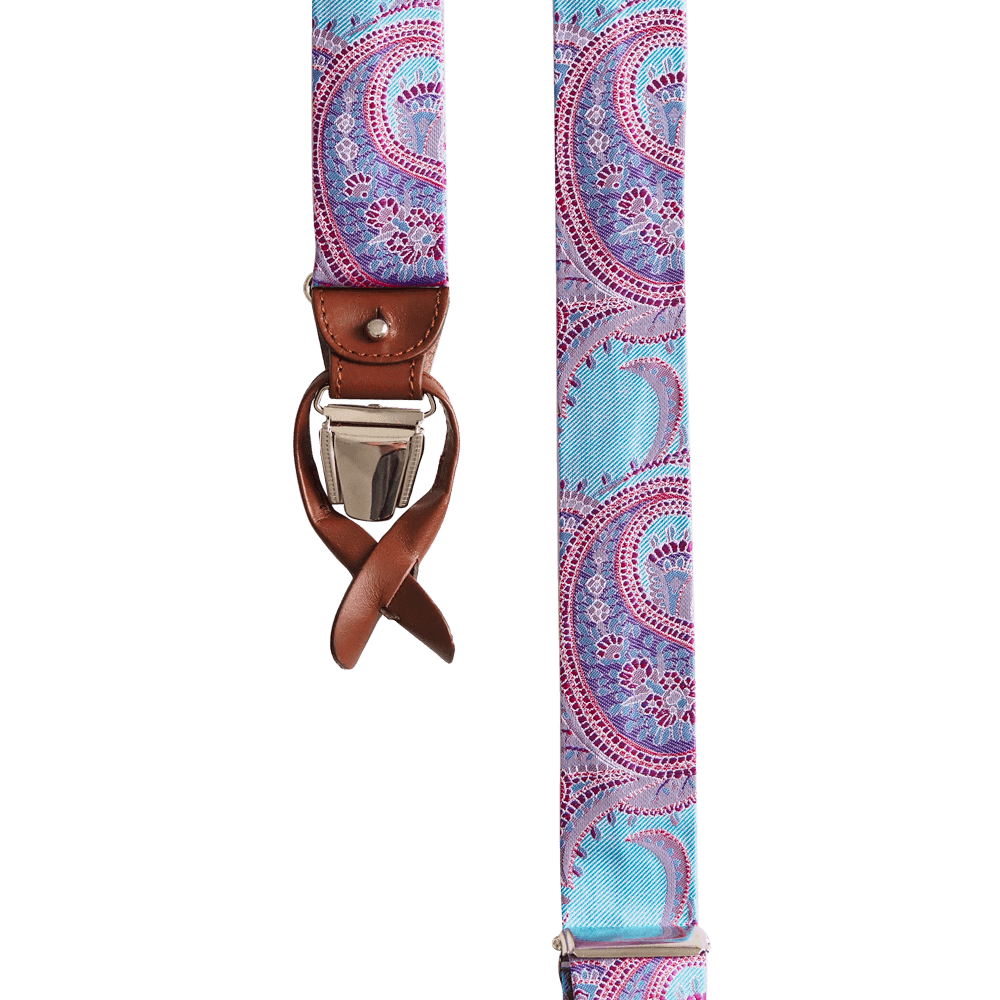 MOGADOR SUSPENDERS - BLUE CHIC - Cochic