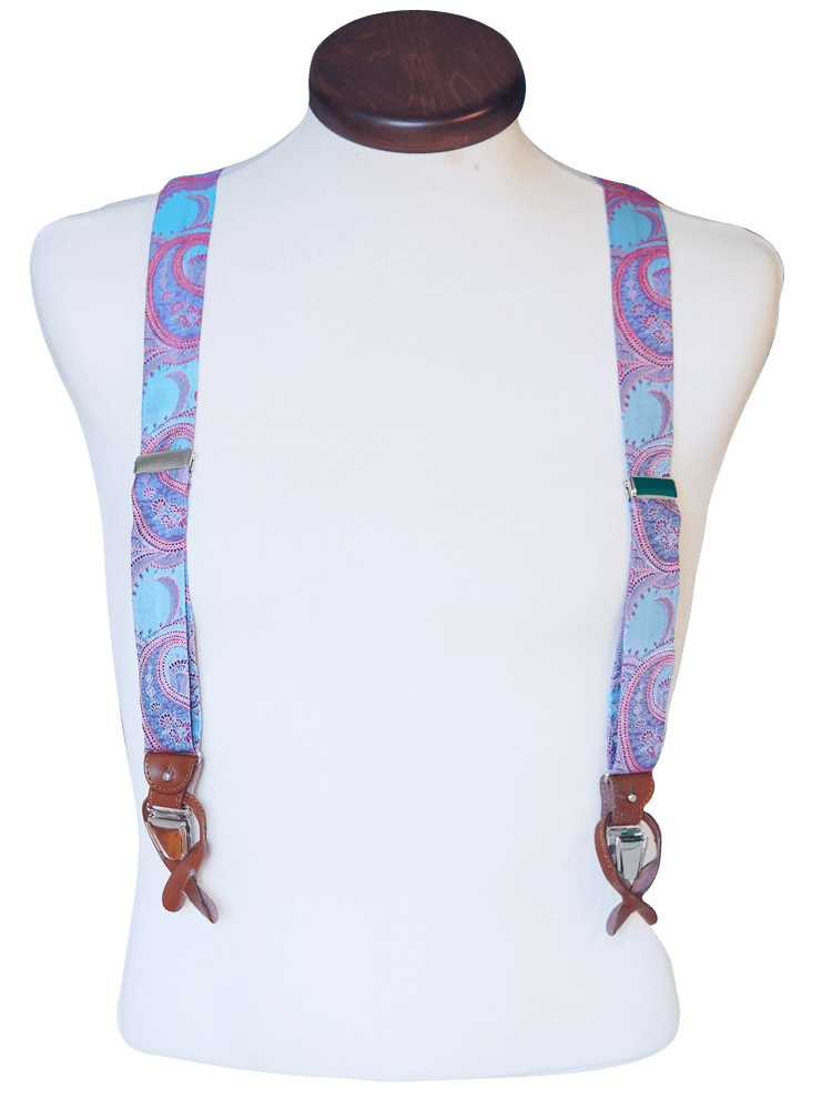 MOGADOR SUSPENDERS - BLUE CHIC - Cochic