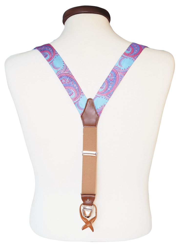 MOGADOR SUSPENDERS - BLUE CHIC - Cochic