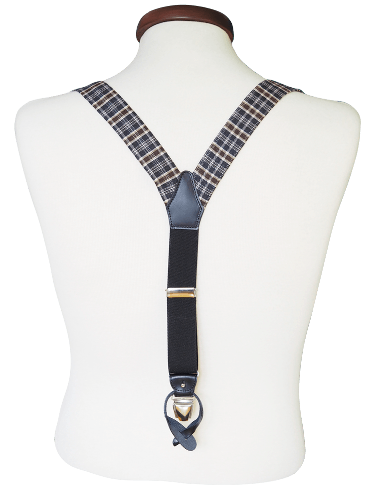 OLD FASHION SUSPENDERS - BROWN - Cochic