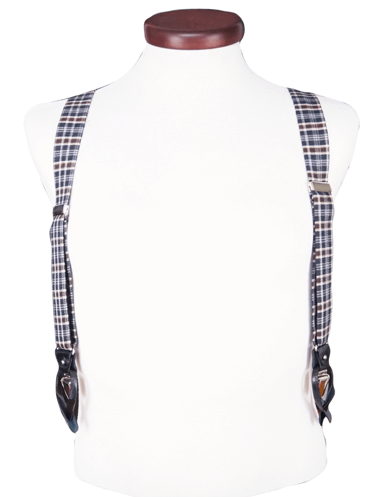 OLD FASHION SUSPENDERS - BROWN - Cochic