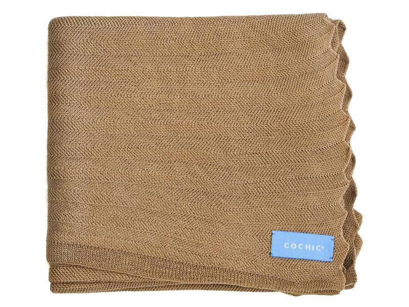 EDIMBURGO COTTON SCARF - CAMEL - Cochic