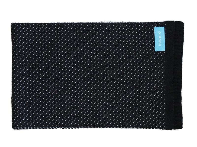 MONTREAL WOOL SCARF - BLACK - Cochic