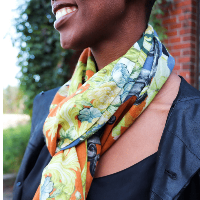 FOULARD EN SOIE- MARIE CURIE