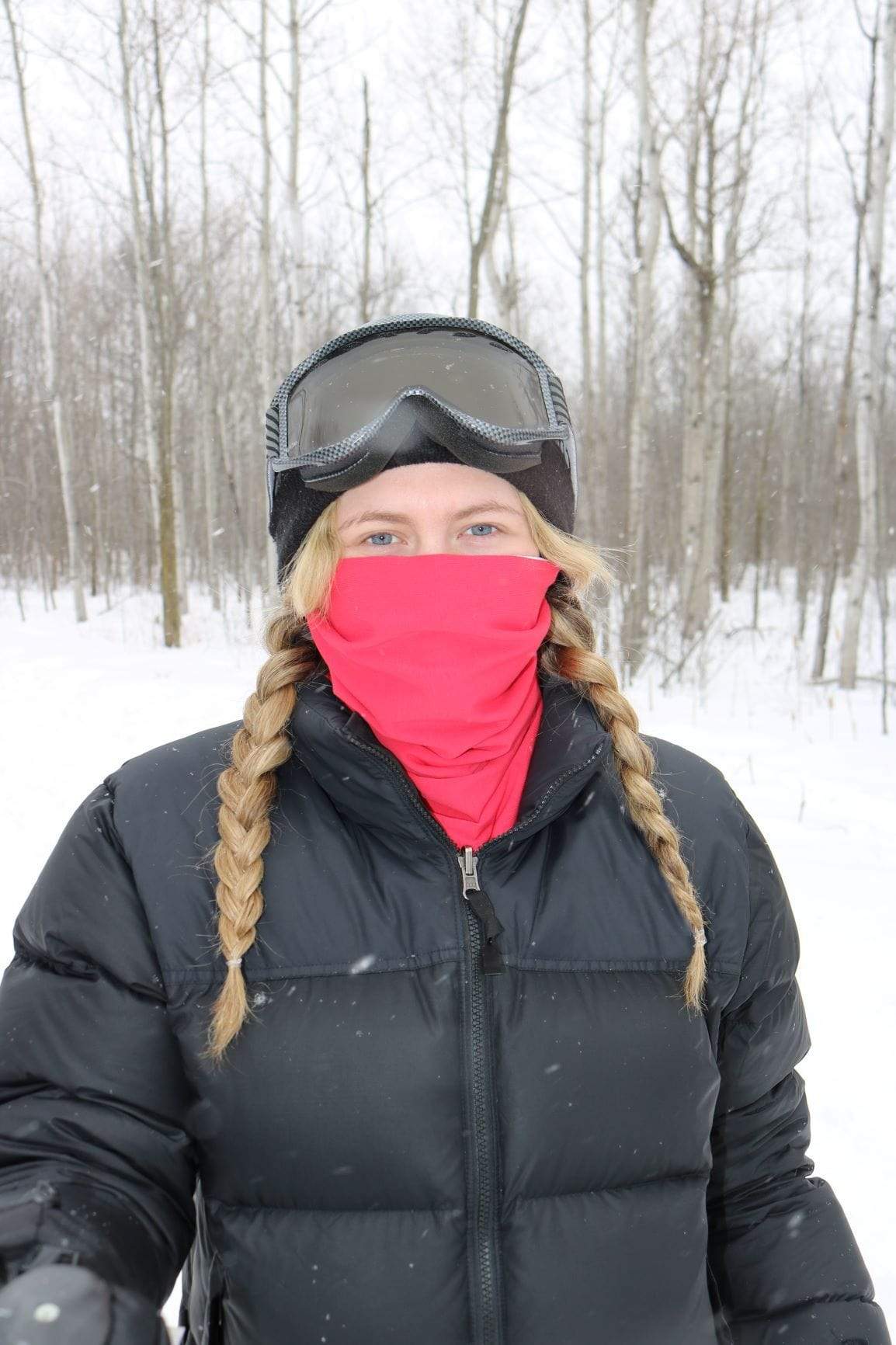 Antibacterial Face Mask & Neck Gaiter - Half Balaclava - Multiple Colors