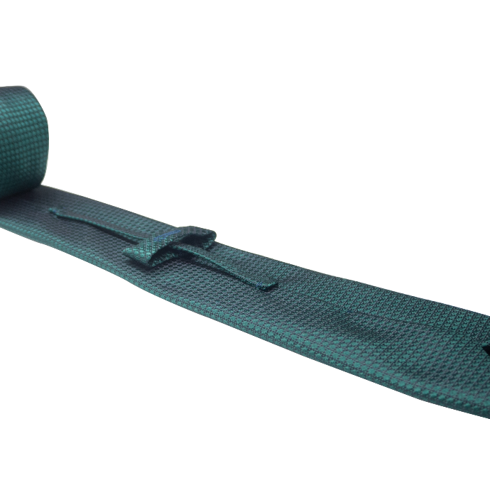 CRAVATE PADRAIG (100 % SOIE, VERT)