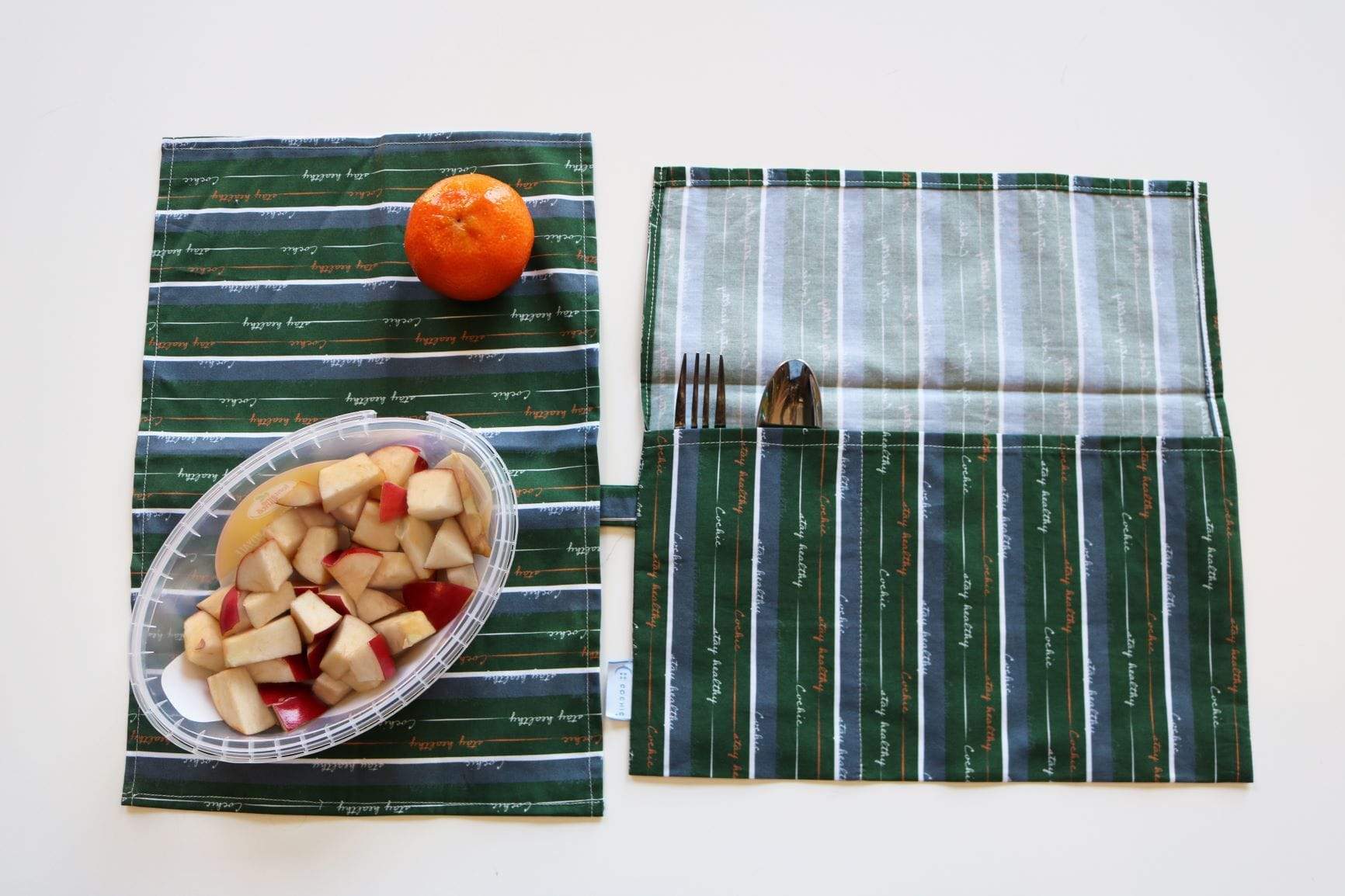 Pochette à ustensile « Stay Healthy » - Standard