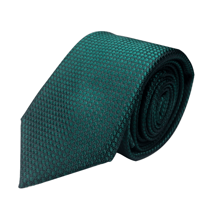 CRAVATE PADRAIG (100 % SOIE, VERT)